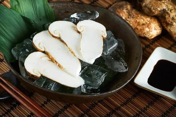 松茸刺身