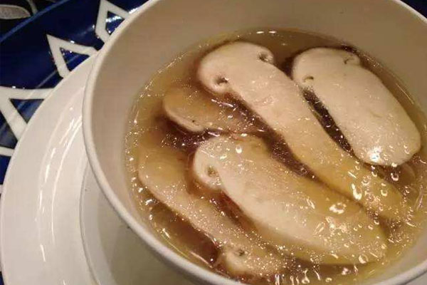 新鮮松茸原味湯怎么做