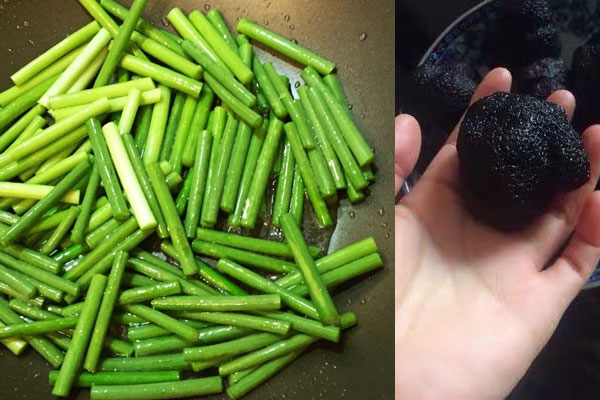 松露和蒜臺(tái)可以一起炒嗎，吃松露炒蒜臺(tái)會(huì)上火嗎