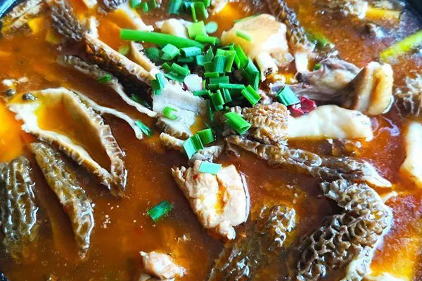 羊肚菌能和魚煲粥嗎