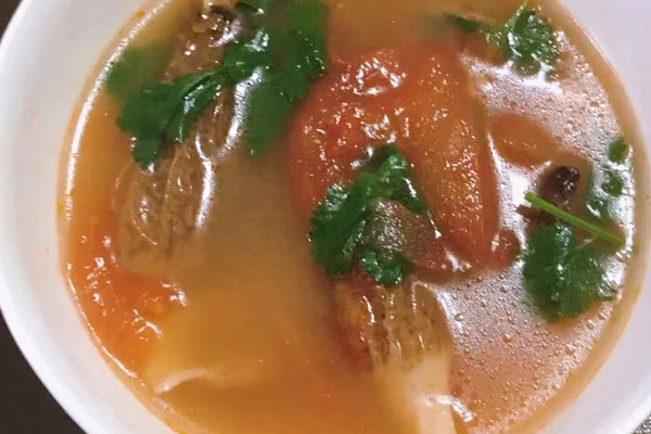 羊肚菌番茄湯怎么做好喝，有哪些食用禁忌
