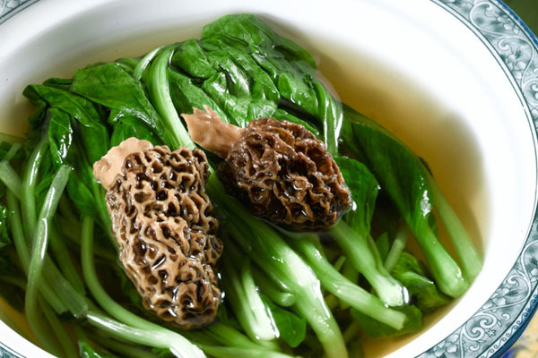 羊肚菌燉湯有點酸，羊肚菌煲完湯渣可以吃嗎