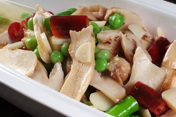 豌豆素炒松茸的做法，有哪些功效作用