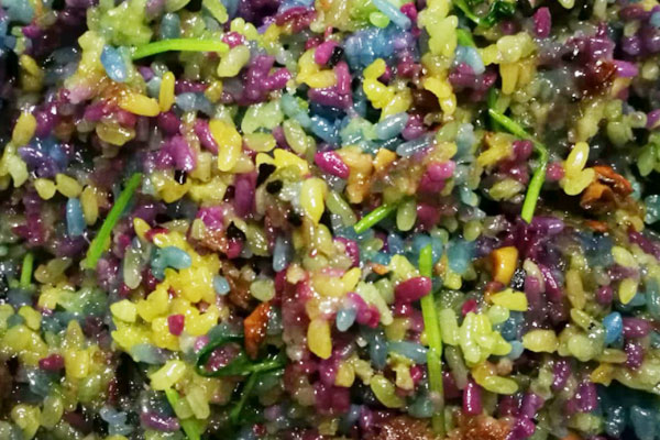 松茸五色糯米飯的做法，有哪些營養(yǎng)價(jià)值